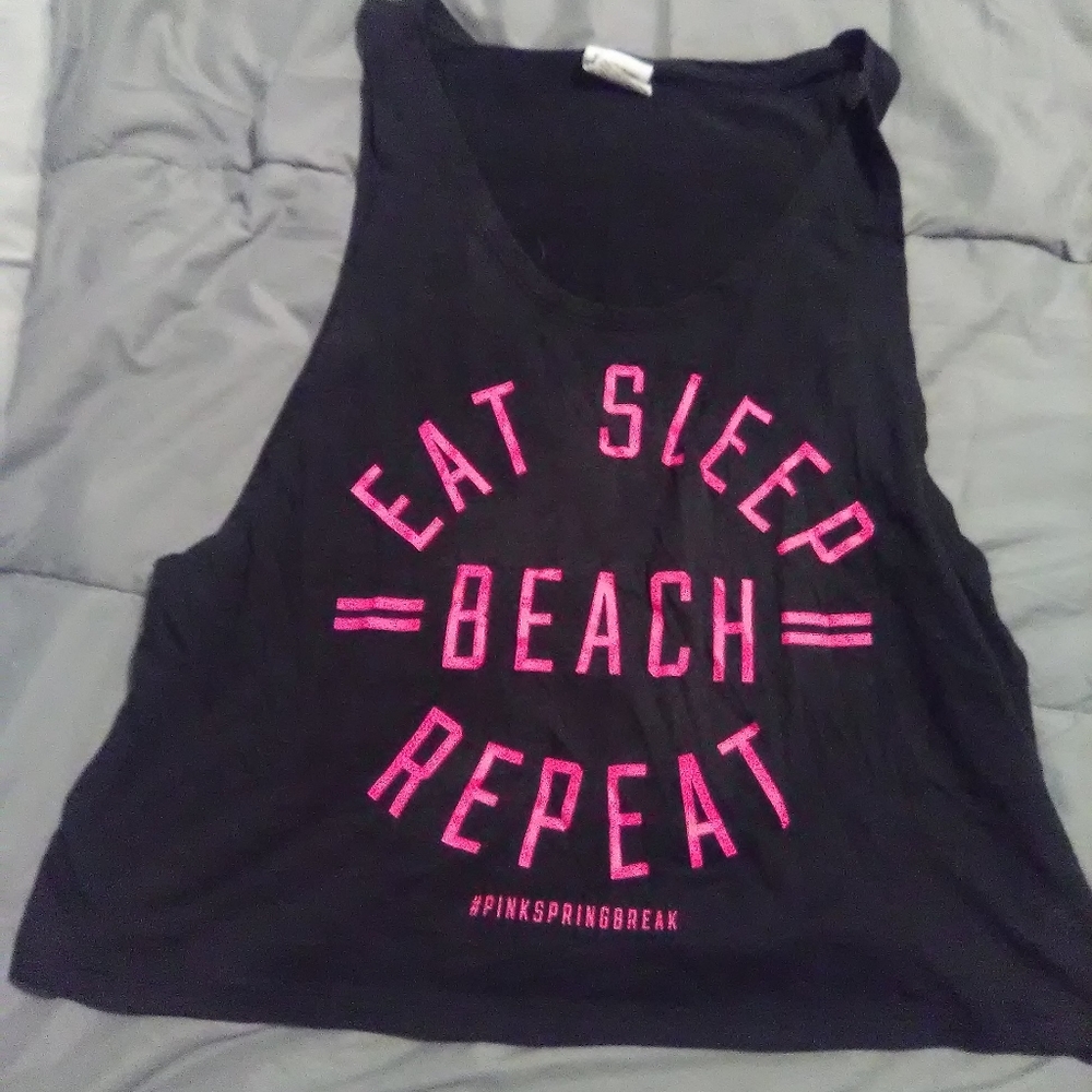 Pink tank top